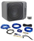 Dual 10.5" Powered Car Subwoofer L639944