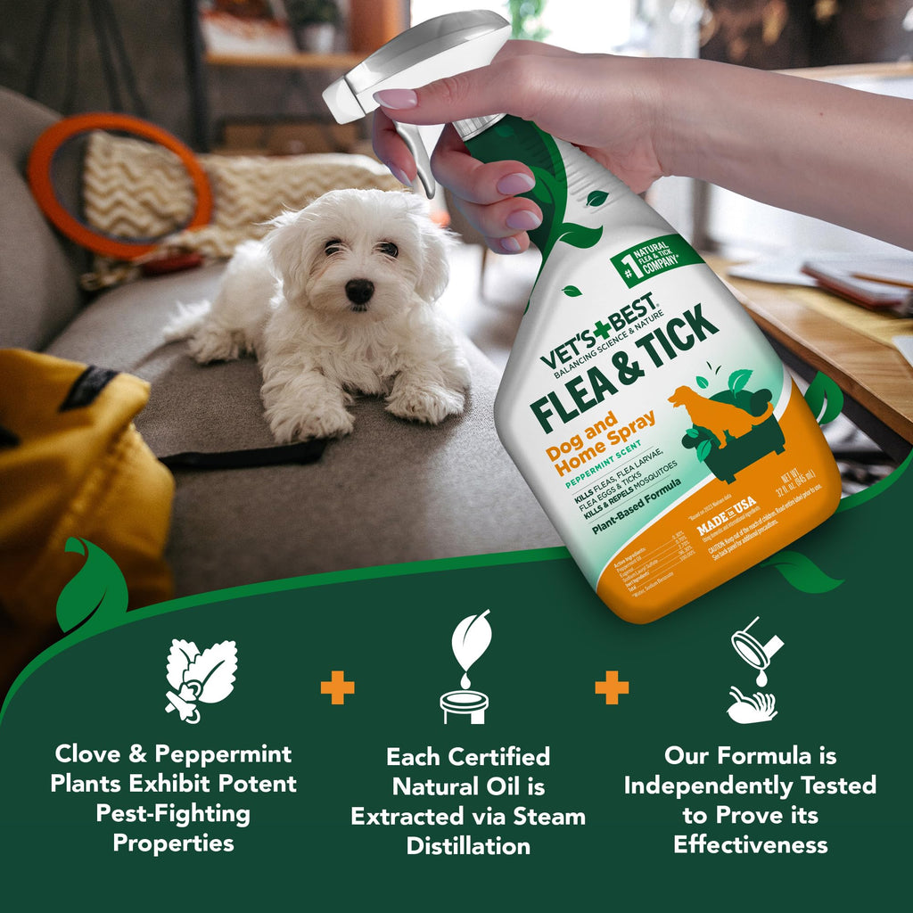 Flea and Tick Spray Bundle, 32 oz L450432