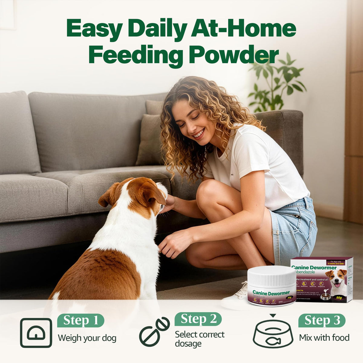 Dewormer for Dogs 50 g D2745