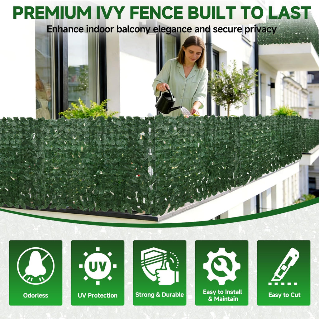 Artificial Ivy Privacy Fence Screen P14630