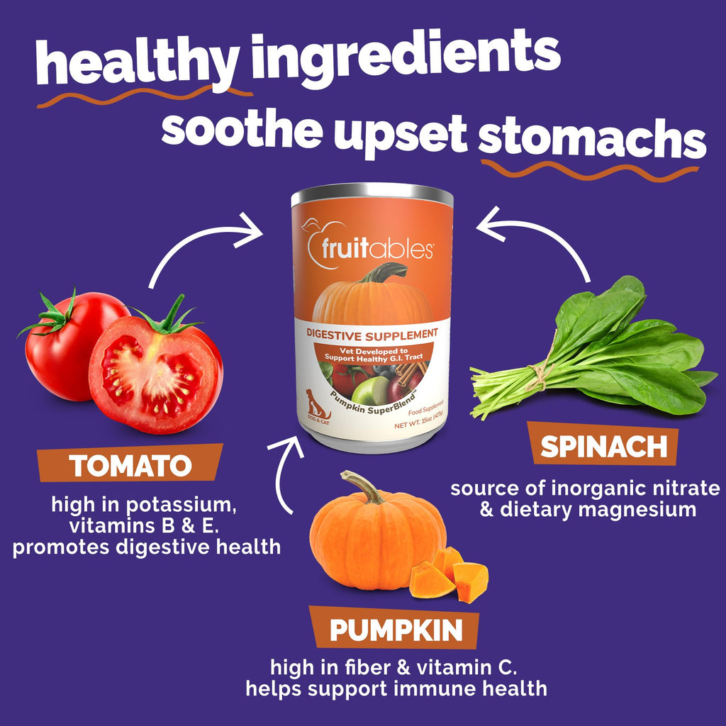Pumpkin Digestive Supplement for Dogs 15oz D298