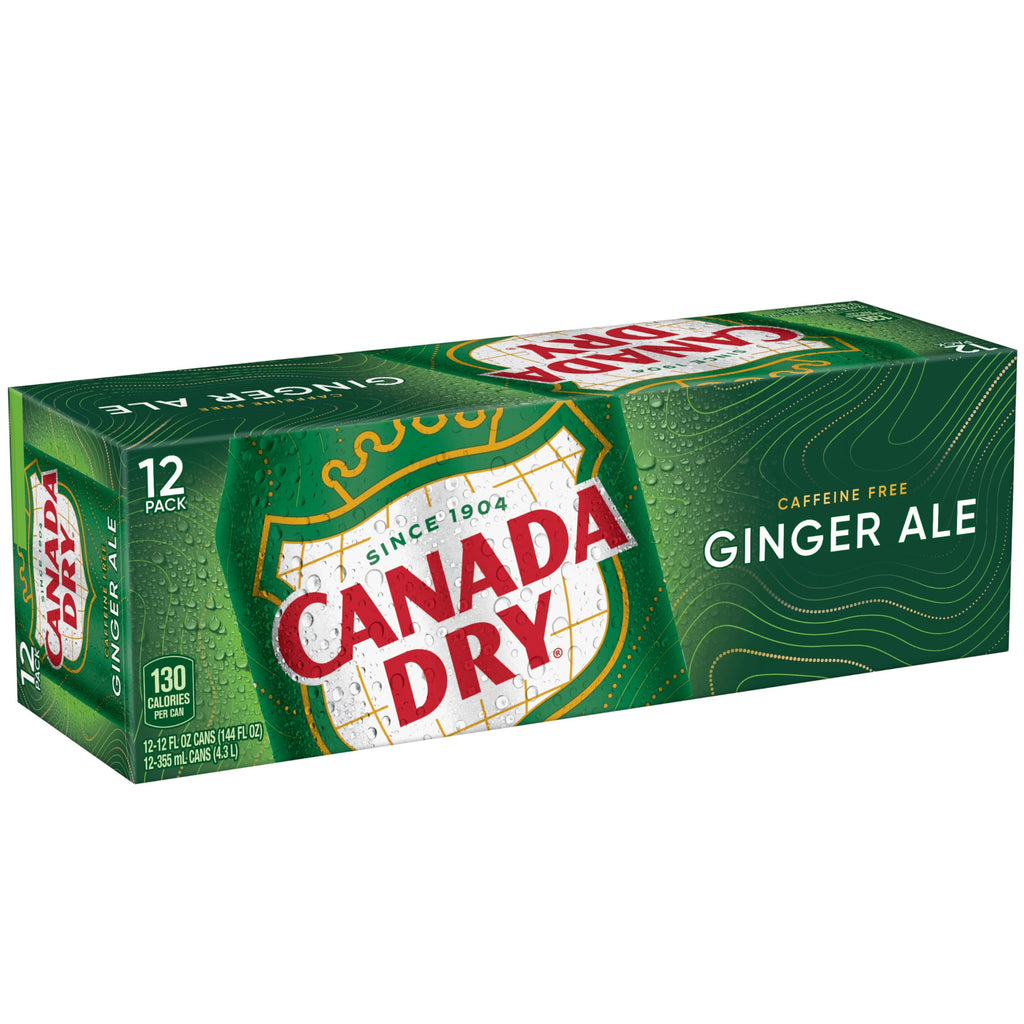 Ginger Ale Soda 12 fl oz 12 pack Y9702