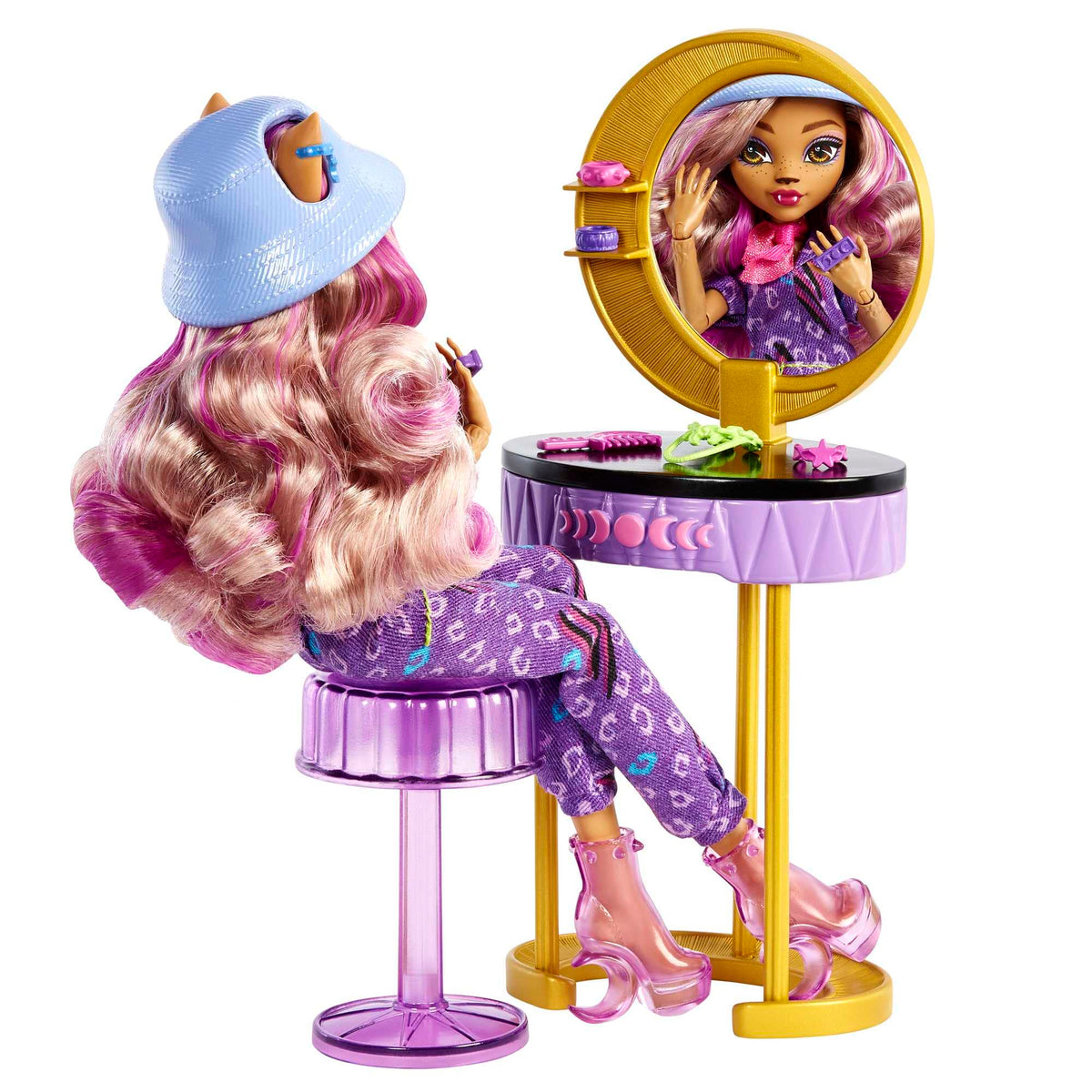 Doll & Playset with Fashion Accessories W41710