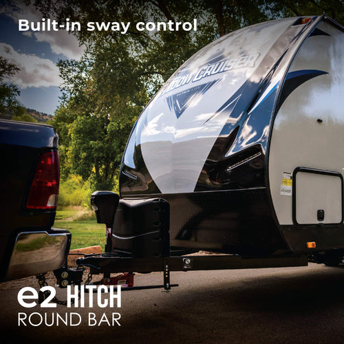 2-Point Sway Control Round Bar Hitch, 8,000 Lbs Trailer Weight Rating L207