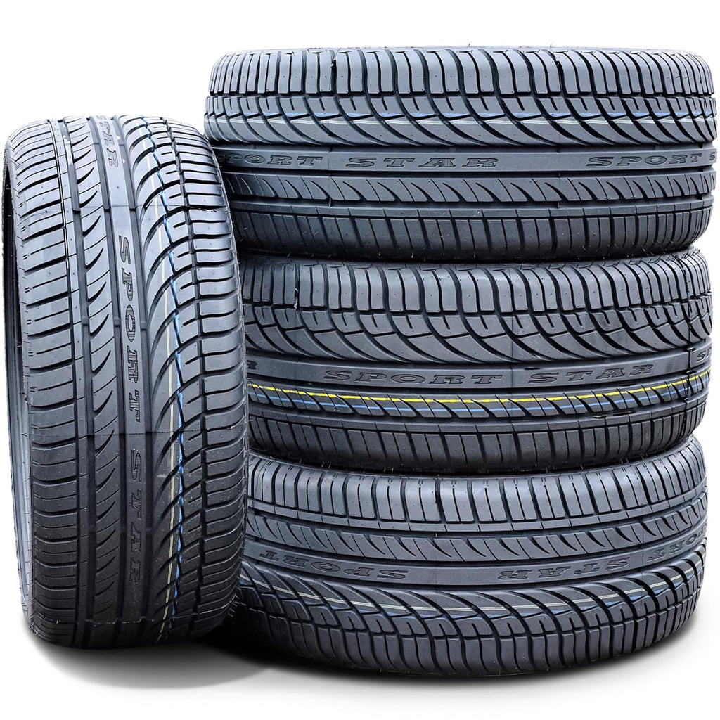 Set of 4 All-Season Passenger Car High Performance Radial Tires 235/45R18 98W E535209