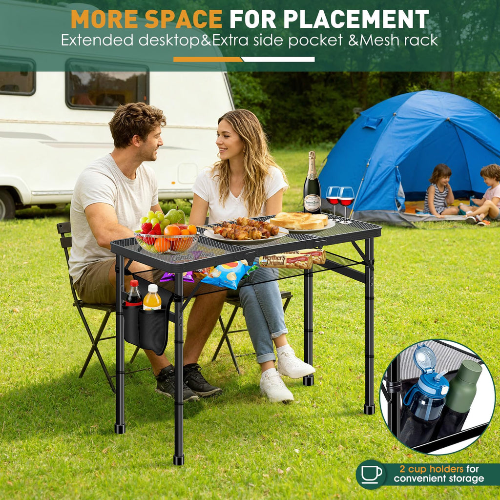 3ft Aluminum Folding Camping Table Q95171