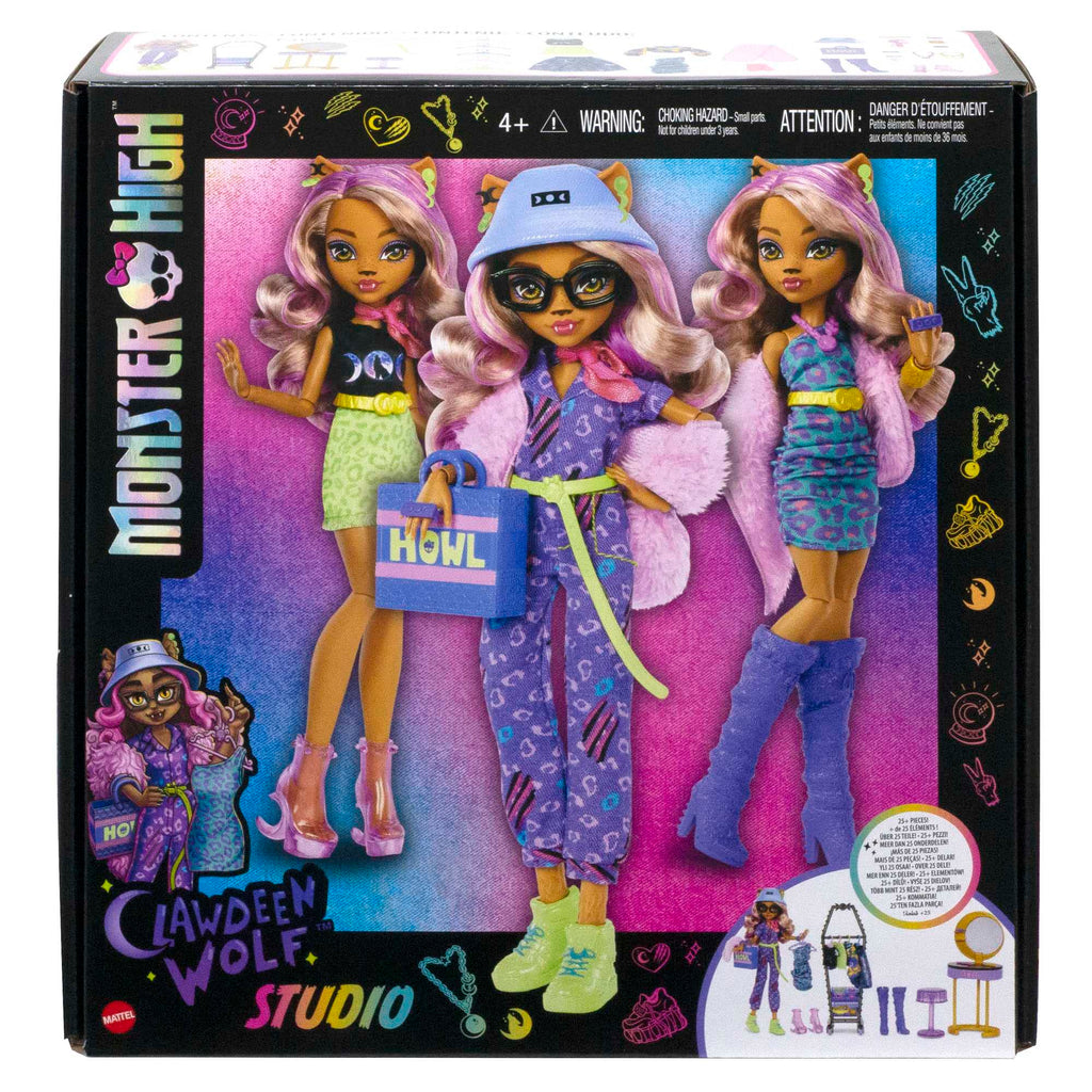 Doll & Playset with Fashion Accessories W41710