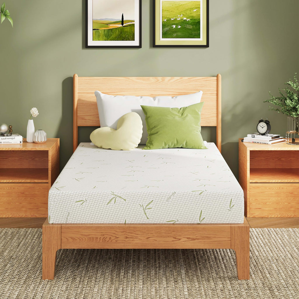 Full Size 8 Inch Medium Firm Memory Foam Mattress P392716