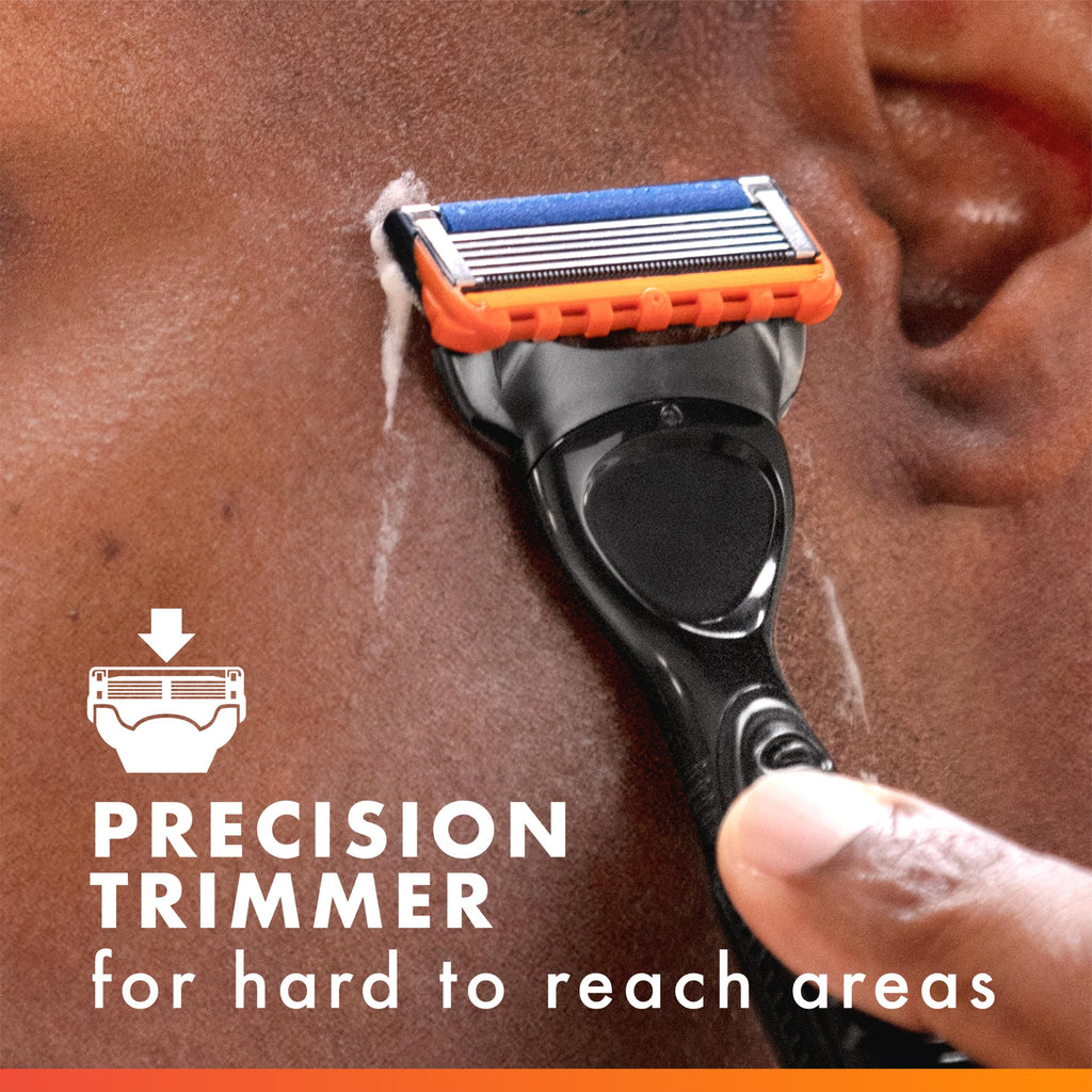 5-Blade Razor Refills with Precision Trimmer, 6 Count K6898