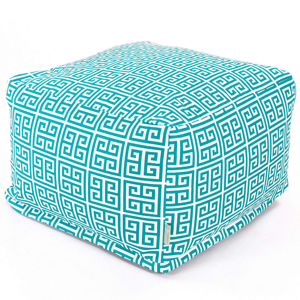 Turquoise Large Ottoman V2475