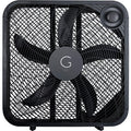 20" Box Fan, 3 Settings, Carry Handle, Black E24999